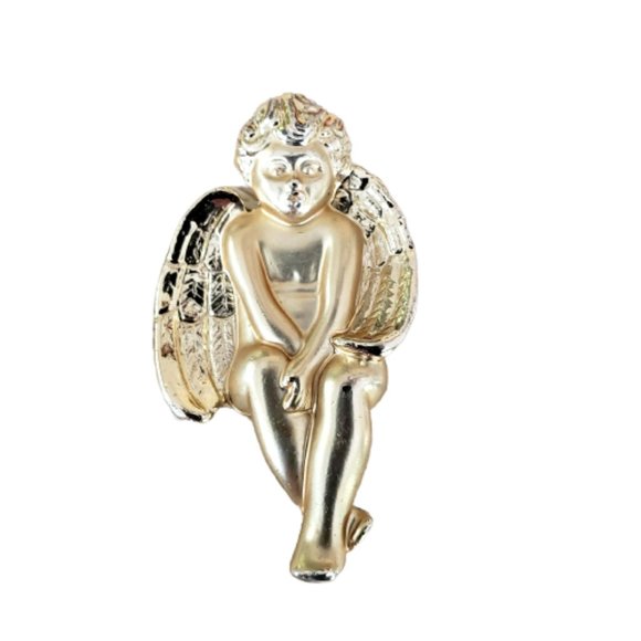Danecraft Vintage Angel Brooch - Picture 1 of 12